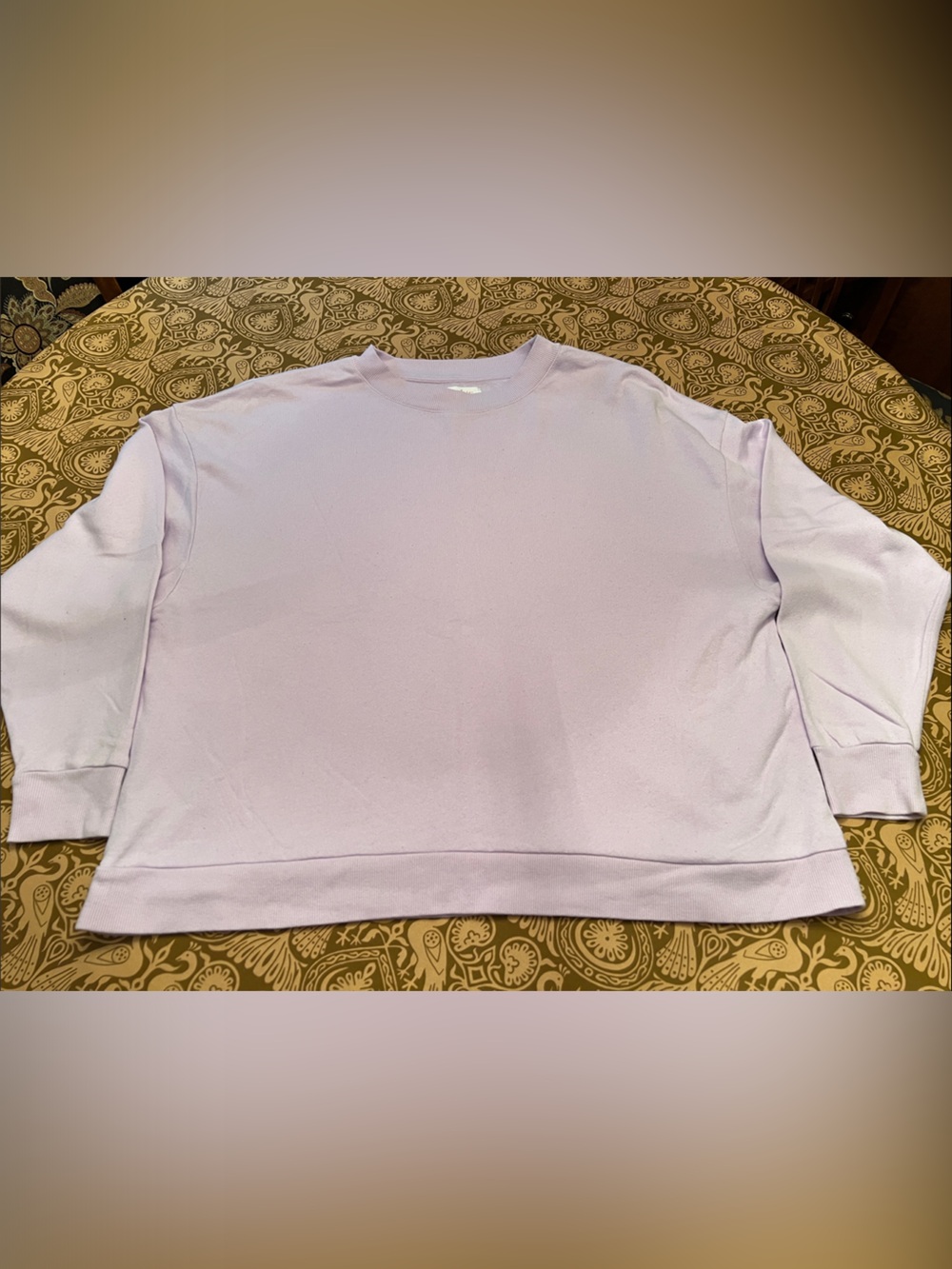 Colsie Women’s Lilac Crewneck Sweatshirt